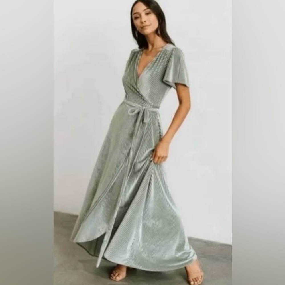 Baltic Born Sage Andi Wrap Dress